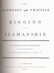 Rigging and Seamanship